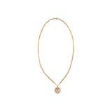 Chopard White Rose Gold Pendant Happy Spirit Chain Necklace