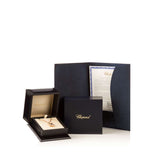 Chopard White Rose Gold Pendant Happy Spirit Chain Necklace