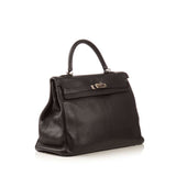 Hermes Black Togo Kelly 35 PHW