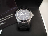 Chanel J12 (full set: papers, box) Automatic Black Ceramic 38 mm H0684