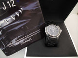 Chanel J12 (full set: papers, box) Automatic Black Ceramic 38 mm H0684