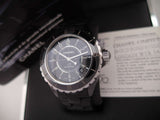 Chanel J12 (full set: papers, box) Automatic Black Ceramic 38 mm H0684