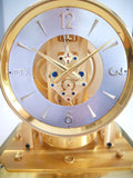 free worldwide shipping Jaeger-LeCoultre Atmos early model 519 from 1950 original silver dial JLC VTGwatch.com