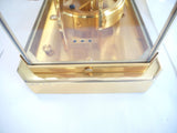 free worldwide shipping Jaeger-LeCoultre Atmos early model 519 from 1950 original silver dial JLC VTGwatch.com