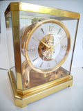 free worldwide shipping Jaeger-LeCoultre Atmos early model 519 from 1950 original silver dial JLC VTGwatch.com