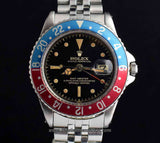 Rolex GMT Master Gilt Dial Chapter Ring 1675 w/ 2 Chronometer Papers