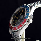 Rolex GMT Master Gilt Dial Chapter Ring 1675 w/ 2 Chronometer Papers