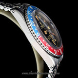 Rolex GMT Master Gilt Dial Chapter Ring 1675 w/ 2 Chronometer Papers
