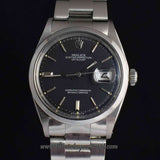 Rolex Datejust Matte Black Dial 1600