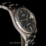 Rolex Datejust Matte Black Dial 1600