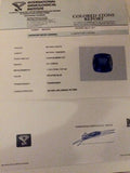 AMAZING TANZANITE AND DIAMOND RING, AAAA QUALITY NO HEAT CERTIFIED