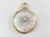 Bucherer Pocket watch ref 288 ca 1970 perfect condition gold plated