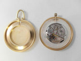 Bucherer Pocket watch ref 288 ca 1970 perfect condition gold plated