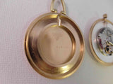 Bucherer Pocket watch ref 288 ca 1970 perfect condition gold plated
