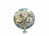 Girard Perregaux lovely vintage ladies watch, 18k white gold plated, blue dial