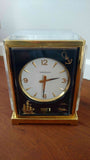 LeCoultre Atmos Marina JLC cal 526-5 ca 1965 rare model but \"aged\"