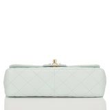 Chanel Vintage Light Blue Quilted Lambskin Flap Bag (Preloved - Excellent)