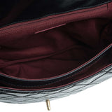 Chanel Large Black Quilted Aged Calfskin Flap Messenger Bag (Preloved - Excellent)