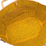 Louis Vuitton Yellow Monogram Kusama Waves Neverfull MM Tote Bag (Preloved - Excellent)