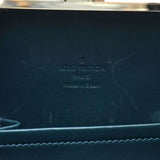 Louis Vuitton Ange Noir GM Green Damier Vernis Leather Evening Hand Bag
