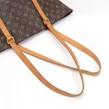 Louis Vuitton Sac Shopping Monogram Canvas Shoulder Tote Bag