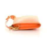 Louis Vuitton Pochette Accessories Orange Epi Leather Hand Bag
