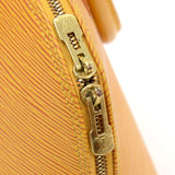 Louis Vuitton Alma Yellow Epi Leather Hand Bag