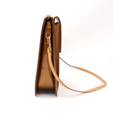 Vintage Louis Vuitton Mott Bronze Vernis Leather Handbag