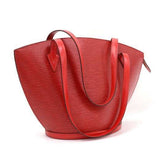 Vintage Louis Vuitton Saint Jacques GM Red Epi Leather Shoulder Bag