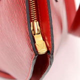 Vintage Louis Vuitton Saint Jacques GM Red Epi Leather Shoulder Bag