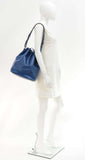 Vintage Louis Vuitton Noe Large Blue Epi Leather Shoulder Bag