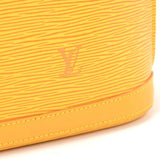 Louis Vuitton Lussac Yellow Epi Leather Large Shoulder Bag