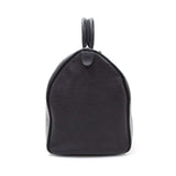 Louis Vuitton Keepall 45 Black Epi Leather Duffle Travel Bag