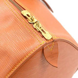 Vintage Louis Vuitton Keepall 50 Brown Cipango Gold Epi Leather Travel Bag