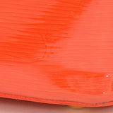 Louis Vuitton Plage Lagoon Red Orange Vinyl Mini Beach Tote Handbag