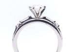 Timeless Contemporary 1.29ct Diamond Engagement Suite in White Gold