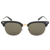 Gucci GG 2273/S CSA/1E Sunglasses | Black/Palladium Frame | Green Lenses