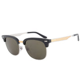 Gucci GG 2273/S CSA/1E Sunglasses | Black/Palladium Frame | Green Lenses
