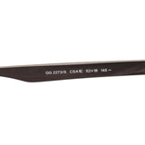 Gucci GG 2273/S CSA/1E Sunglasses | Black/Palladium Frame | Green Lenses