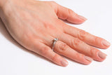 Classic American 0.72ct Diamond Engagement Ring in Platinum