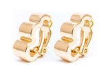 Vintage Retro Tiffany & Co Huggie Earrings in 14k Yellow Gold