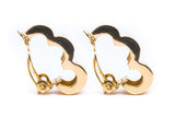 Vintage Retro Tiffany & Co Huggie Earrings in 14k Yellow Gold
