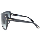 Tom Ford Ekaterina Sunglasses FT0363 01B | Black Frame | Grey Lens