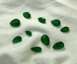 Unique matching suite of Columbian Emeralds.