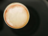Whitish Orange + Yellow Amber Bead (12.2 mm)