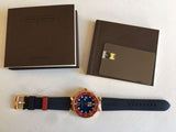 Authentic Louis Vuitton Tambour Diver II XL Solid 18K Rose Gold Automatic Watch