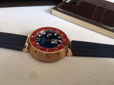Authentic Louis Vuitton Tambour Diver II XL Solid 18K Rose Gold Automatic Watch