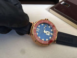 Authentic Louis Vuitton Tambour Diver II XL Solid 18K Rose Gold Automatic Watch