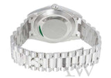 Rolex Oyster Perpetual Day-Date 40 Platinum Arabic Dial 228206