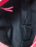 Balenciaga Rose Thulian Agneau Lambskin Moto City Bag